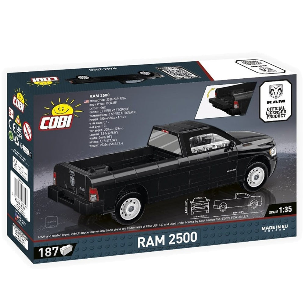 COBI 24610 RAM 2500 1:35 Brick Model 187pcs