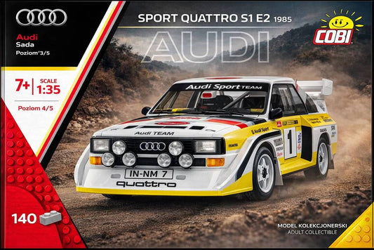 COBI 24667 Audi Sport Quattro S1 E2 1985 1:35 Brick Model 148pcs