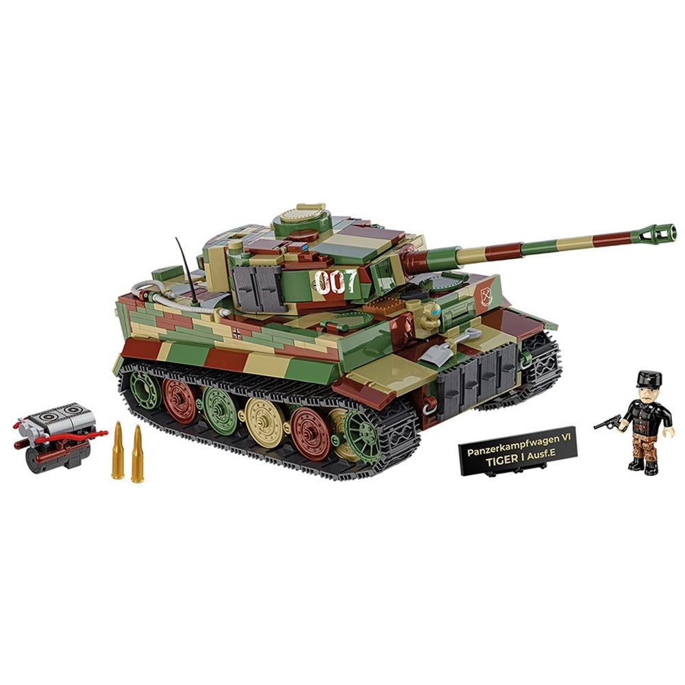 COBI 2587 PzKpfw VI Tiger I Ausf. E 1:28 Brick Model 1207pcs