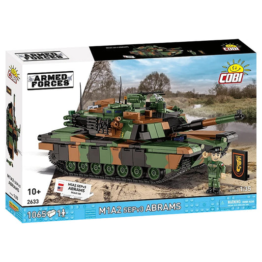 COBI 2633 M1A2 SEPv3 Abrams 1:35 Brick Model Age 10+ 1065pcs