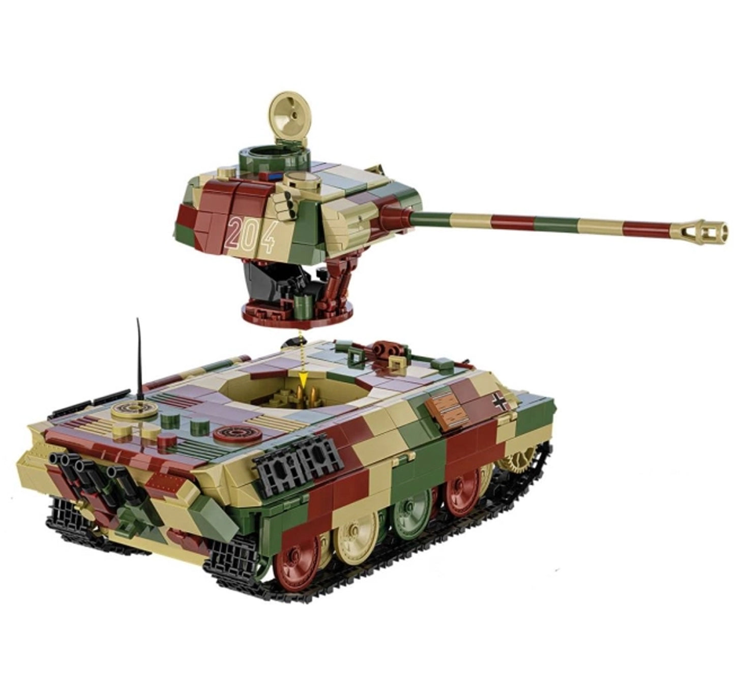 COBI 2654 Pz.Kpfw. V Panther Ausf. A 1:28 Brick Model 1152pcs