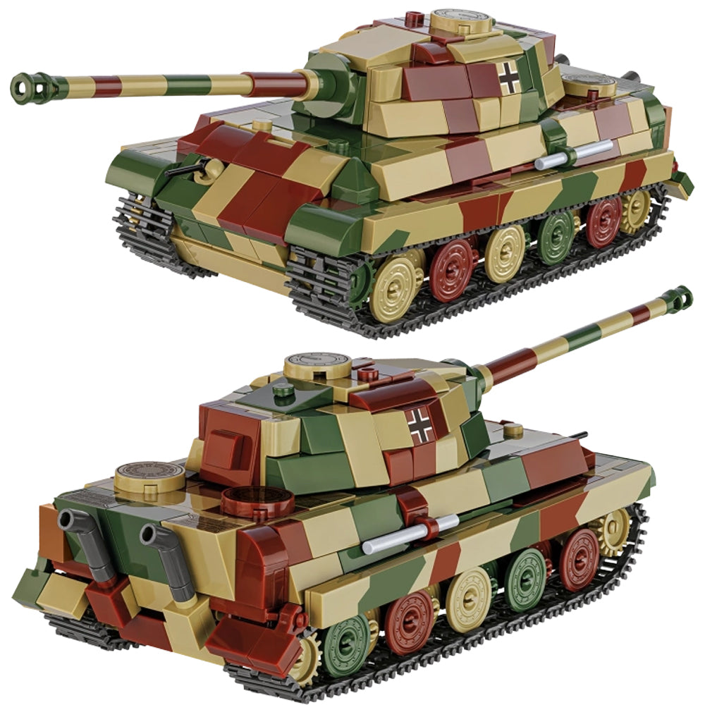 COBI 2732 Pz.Kpfw. VI B Tiger II Konigstiger 1:48 Brick Model 500pcs
