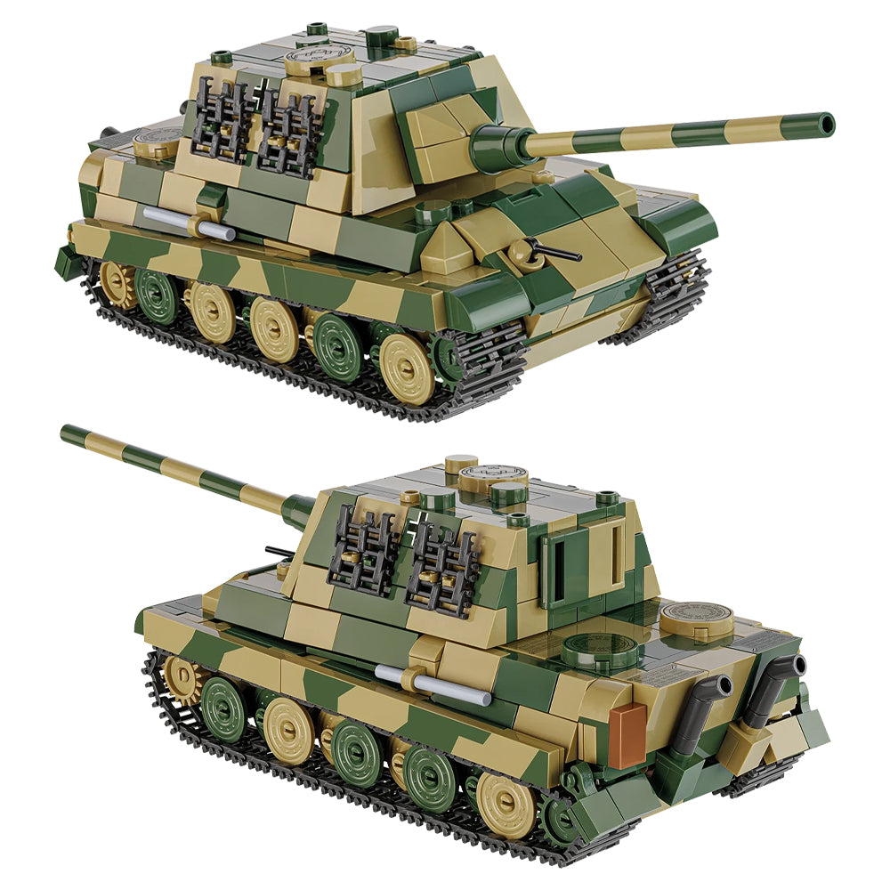 COBI 2733 Panzerjager Tiger Ausf.B Jagdtiger 1:48 Brick Model 528pcs