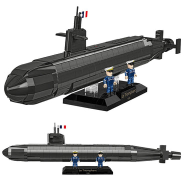 COBI 4859 Sous-Marin SNLE Submarine 1:300 Brick Model Age 9+ 643pcs
