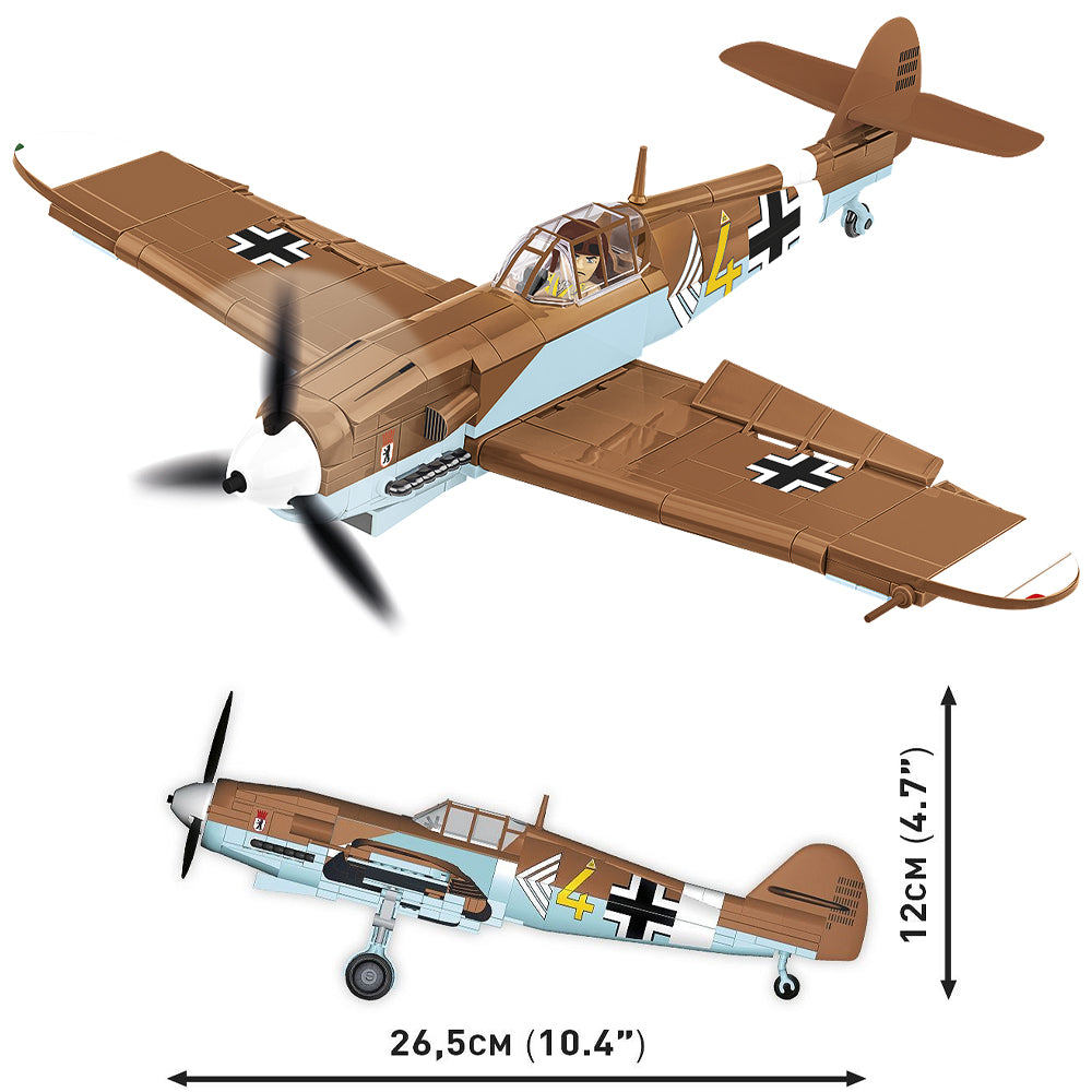 COBI 5761 Messerschmitt Bf 109 G HC:WWII 1:32 Brick Model 350pcs