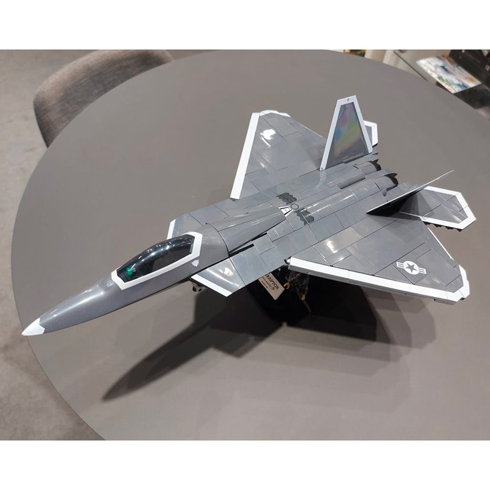 COBI 5855 Lockheed F-22 Raptor Armed Forces 1:48 Brick Model 695pcs