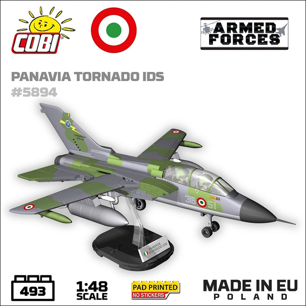 COBI 5894 Panavia Tornado IDS HC WWII 1:48 Brick Model 493pcs