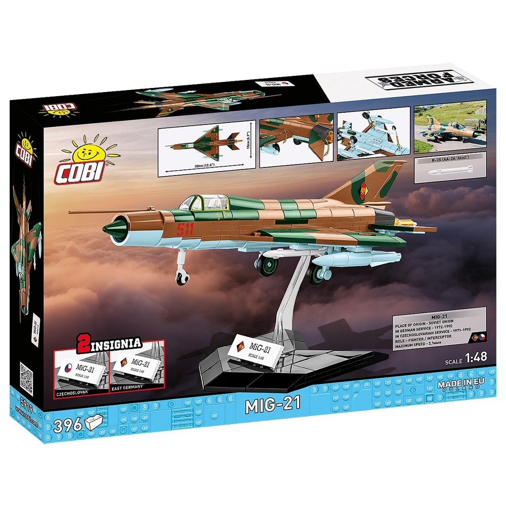 COBI 5919 Mig-21 Armed Forces 1:48 396pcs