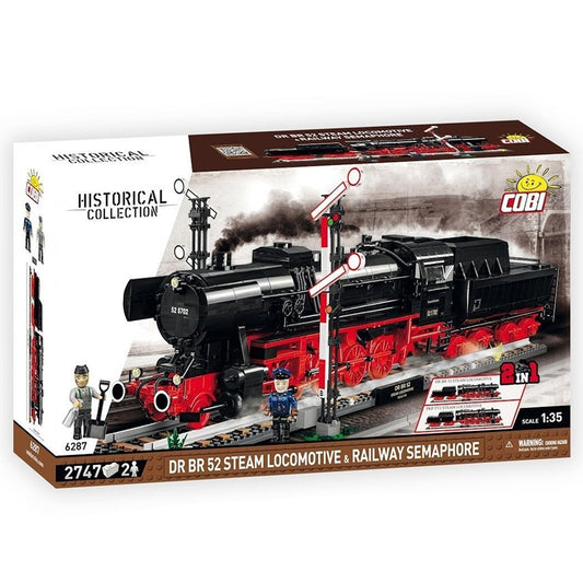 COBI 6297 DRB Class 52 Steam Locomotive HC WWII Executive Ed. 1:35 Brick Model