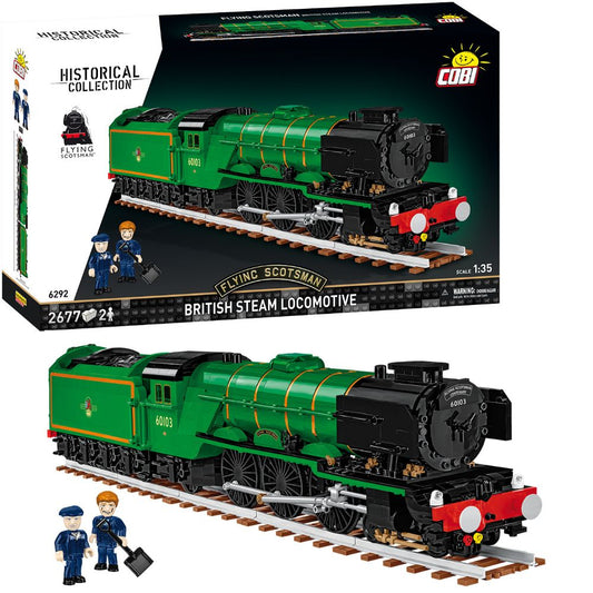 COBI 6292 Flying Scotsman Steam Locomotive 1:35 Brick Model 2700pcs