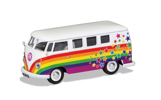 Corgi CC02731 Volkswagen Campervan - Peace Love and Wishes 1:43 Diecast Model
