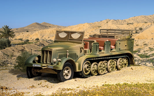 Corgi CC60013 Sdkfz 7 Artillery Tractor – Tunisia 1943 1:50 Diecast Model