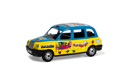 Corgi CC85930 The Beatles - London Taxi - 'Hello, Goodbye' 1:36 Diecast Model