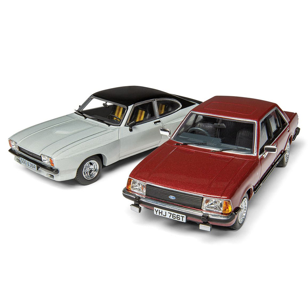 Corgi CC91991 Screen Stars Ford Capri Mk2 X-Pack & Ford Granada Mk2 2.8i Ghia