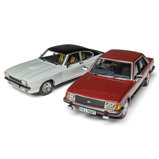 Corgi CC91991 Screen Stars Ford Capri Mk2 X-Pack & Ford Granada Mk2 2.8i Ghia