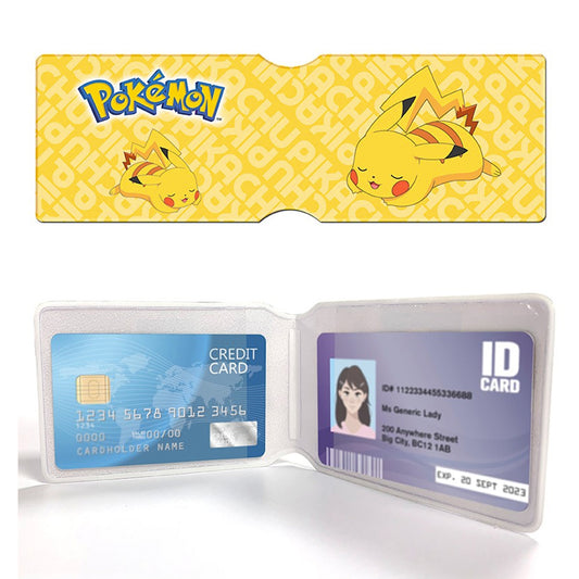 POKEMON - Card Holder Wallet - Resting Pikachu