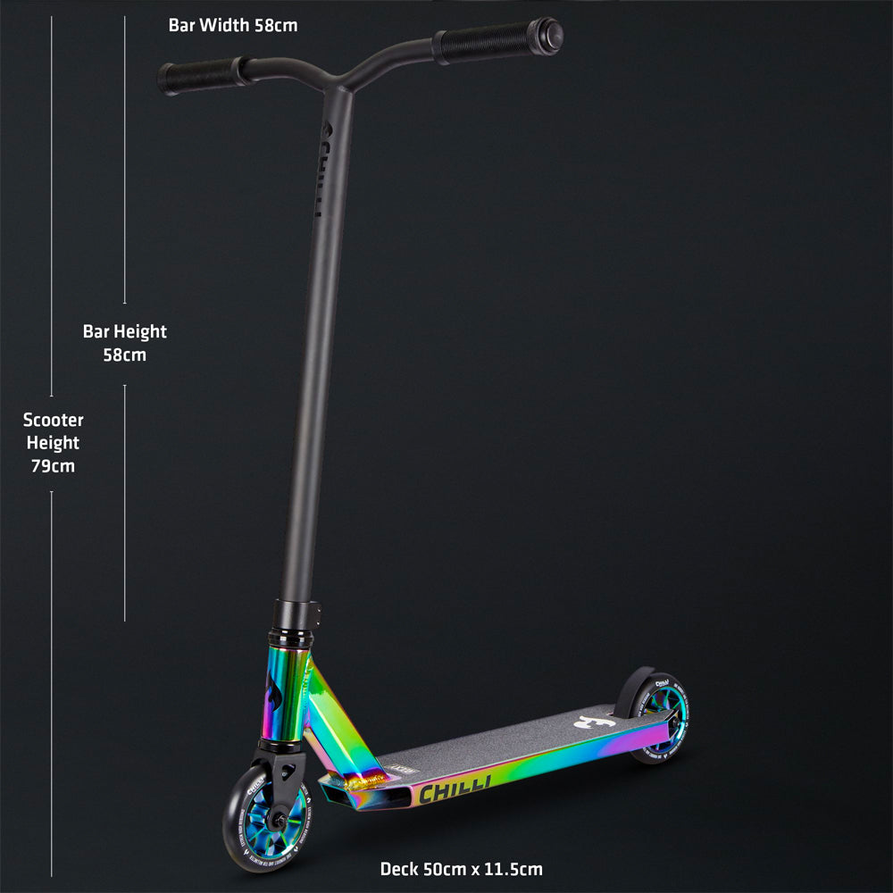 Chilli Rocky Base Neochrome Micro Scooter Age 5-10