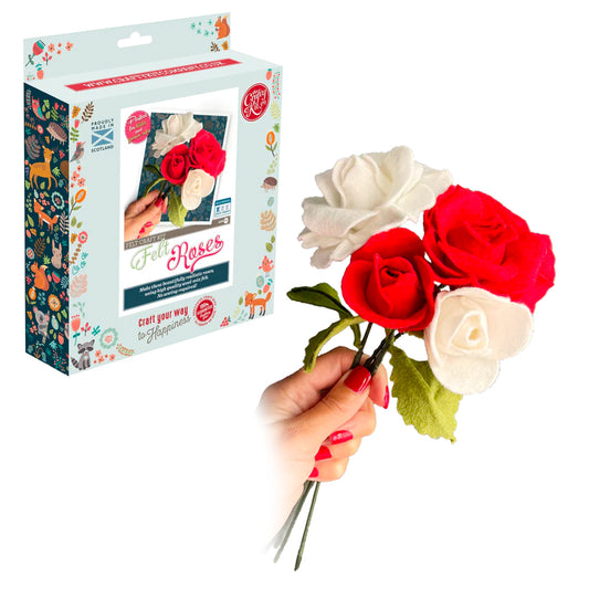 Crafty Kit Company Felt Roses Craft Kit CK-241