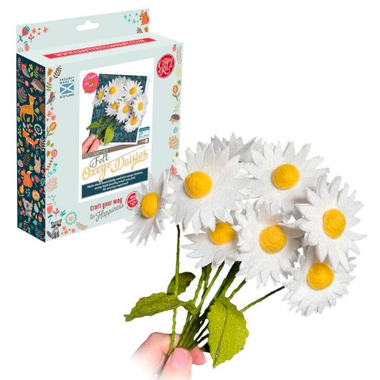 Crafty Kit Company Felt Oxeye Daisies Craft Kit CK-260