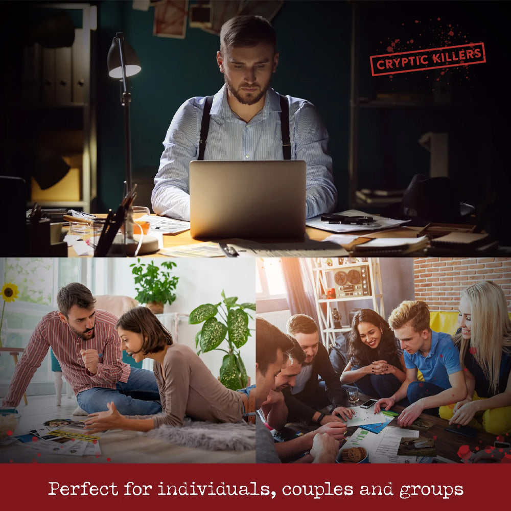 Murder in Market Hill - Murder Mystery Case File from Cryptic Killers