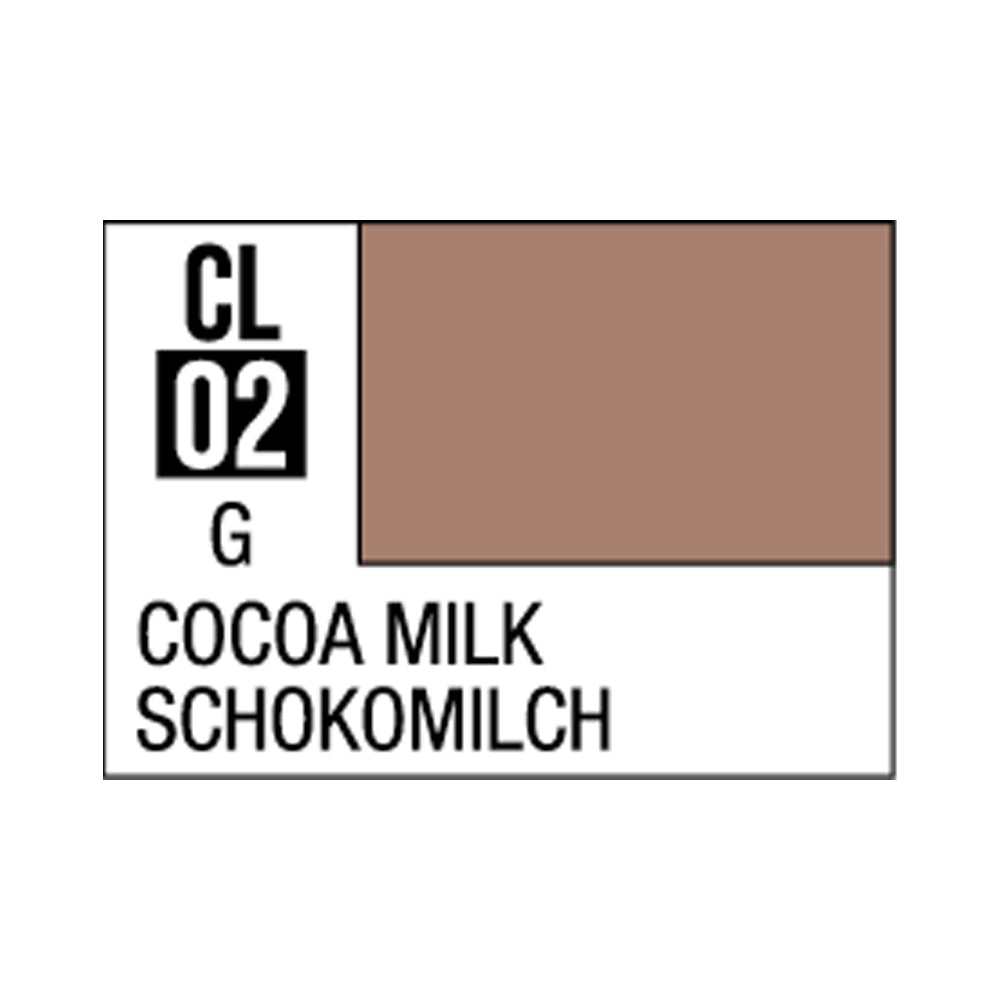Mr Hobby Mr Colour Lascivus CL-02 Cocoa Milk 18ml Acrylic Paint