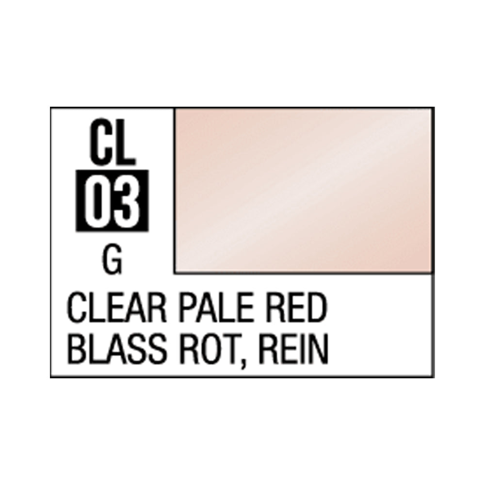 Mr Hobby Mr Colour Lascivus CL-03 Pale Clear Red 10ml Acrylic Paint