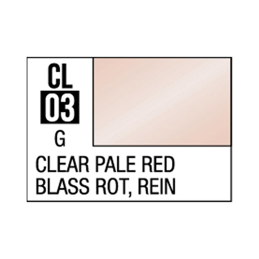 Mr Hobby Mr Colour Lascivus CL-03 Pale Clear Red 10ml Acrylic Paint