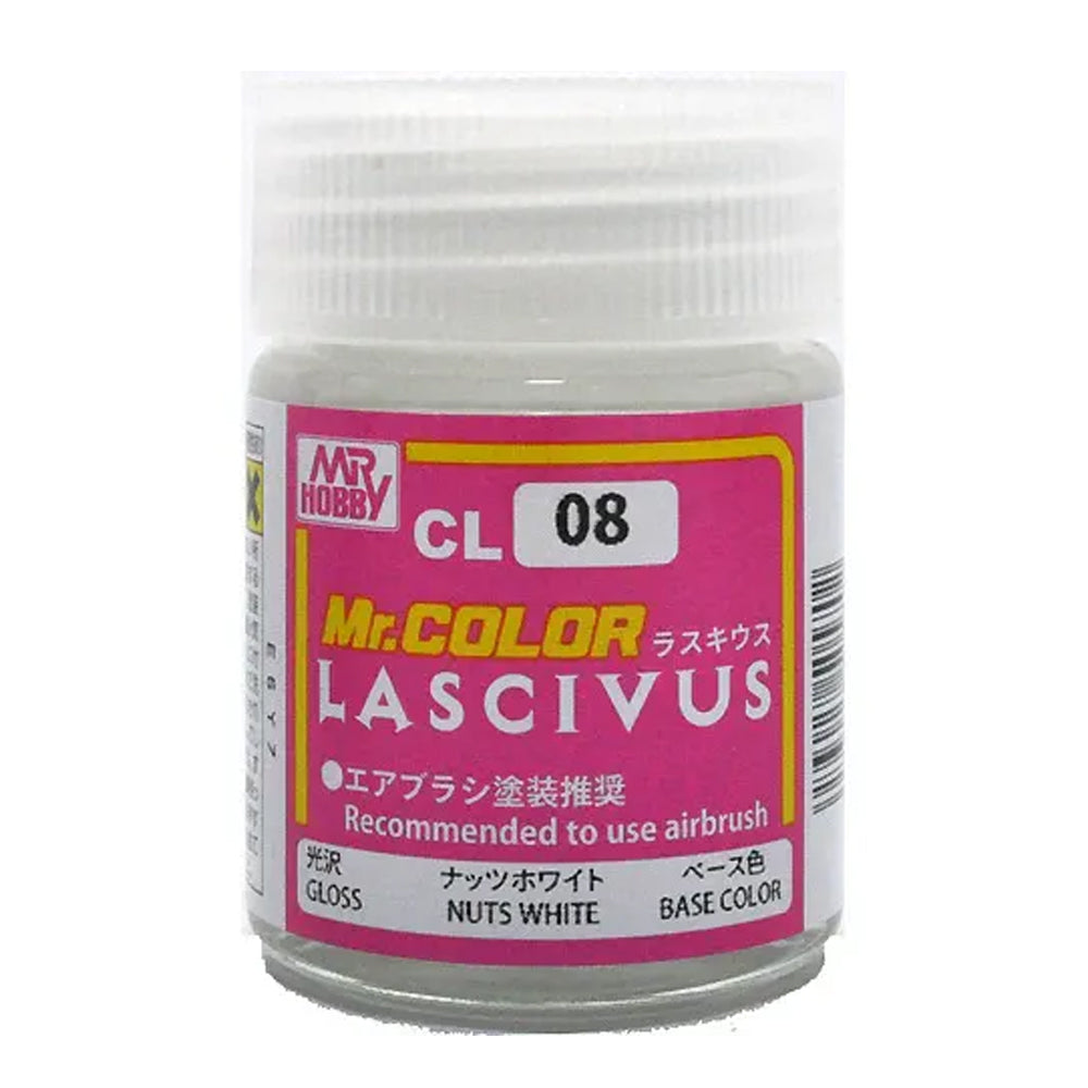 Mr Hobby Mr Colour Lascivus CL-08 Nuts White 18ml Acrylic Paint