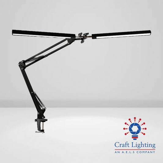 Craft Lighting Enterprise Double Architect Modellers Light - G-Clamp