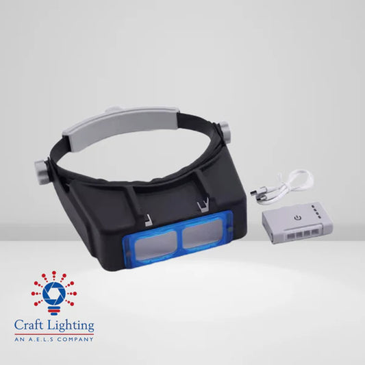 Craft Lighting Rhea Head-Mounted Magnifier (1x - 3.5x) LED Light