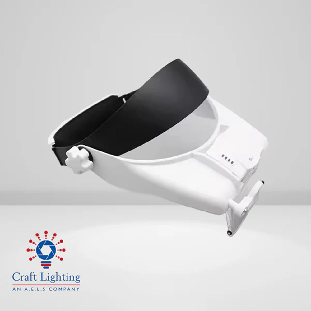 Craft Lighting Mimas Head-Mounted Magnifier (1x - 14x) LED Light