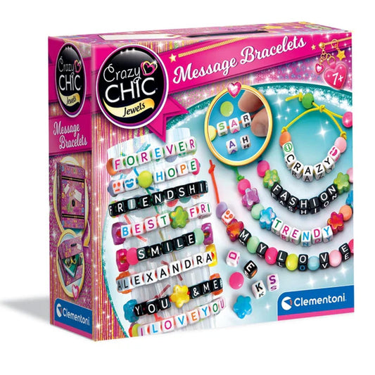 Clementoni Crazy Chic - Message Bracelets Age 7+