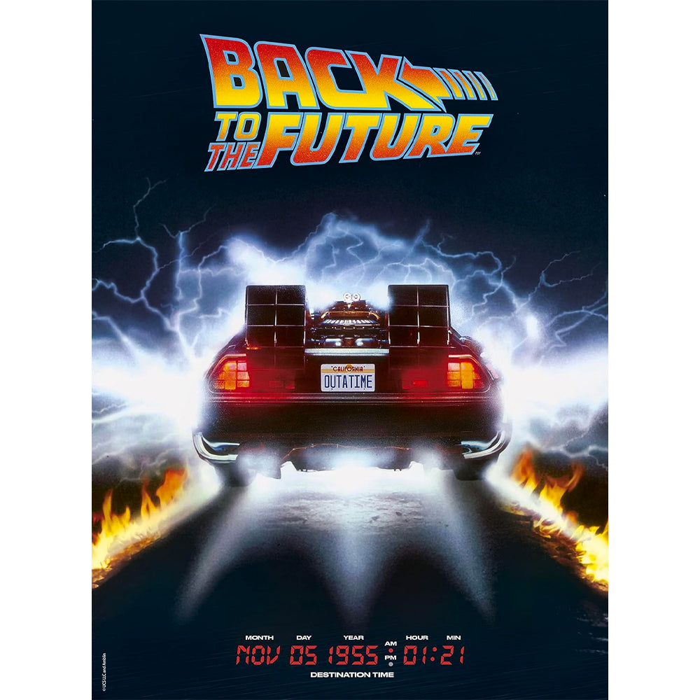 Cult Movies: Back To The Future 500pc Jigsaw Puzzle Retro VHS Case 35110