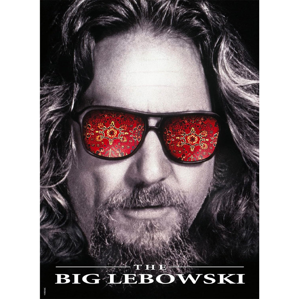 Cult Movies: The Big Lebowski 500pc Jigsaw Puzzle Retro VHS Case 35113