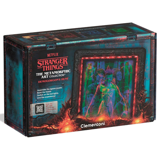 Clementoni Stranger Things Metamorphic Jigsaw: Demogorgon's Hunt 520pc