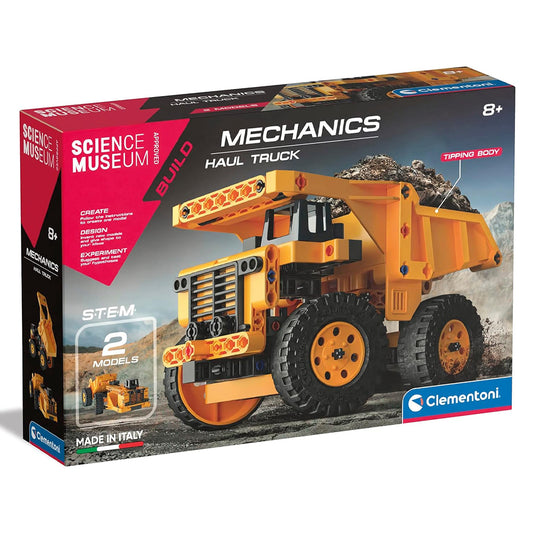 Clementoni Science Museum Mechanics - Haul Truck STEM Toy Age 8+