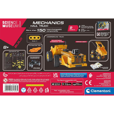 Clementoni Science Museum Mechanics - Haul Truck STEM Toy Age 8+
