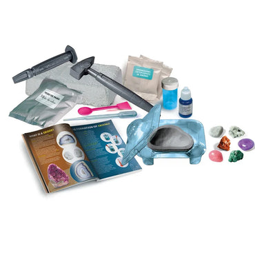 Clementoni Science & Play Lab: Minerals & Geodes STEM Set Age 8+
