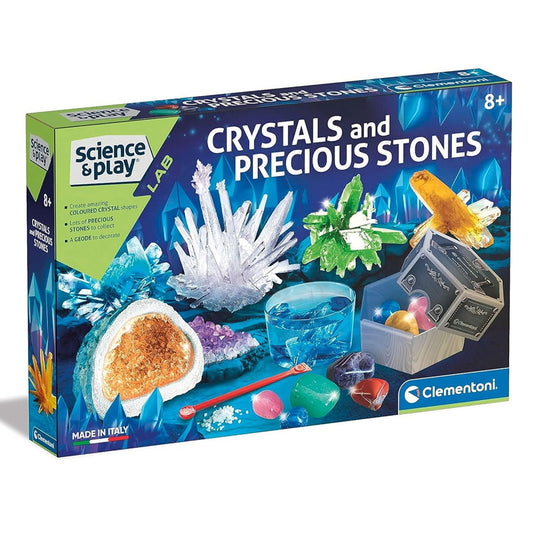 Clementoni Crystals & Precious Stones Science & Play STEM Set