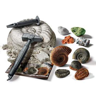 Clementoni Science & Play Lab: Fossils & Minerals STEM Set Age 6+