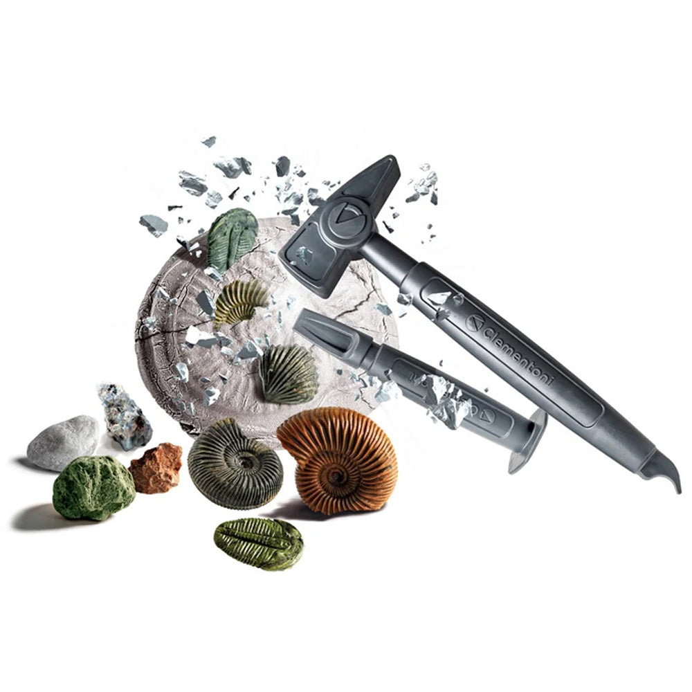 Clementoni Science & Play Lab: Fossils & Minerals STEM Set Age 6+