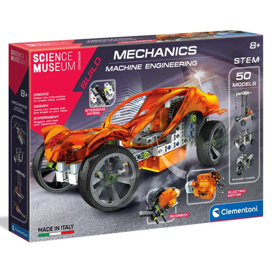 Clementoni Science Museum Mechanics - Machine Engineering Refresh STEM Toy 8+
