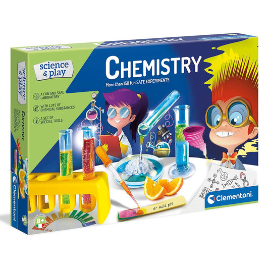Clementoni Science & Play: Chemistry Lab w/150 Experiments STEM Toy Age 8+