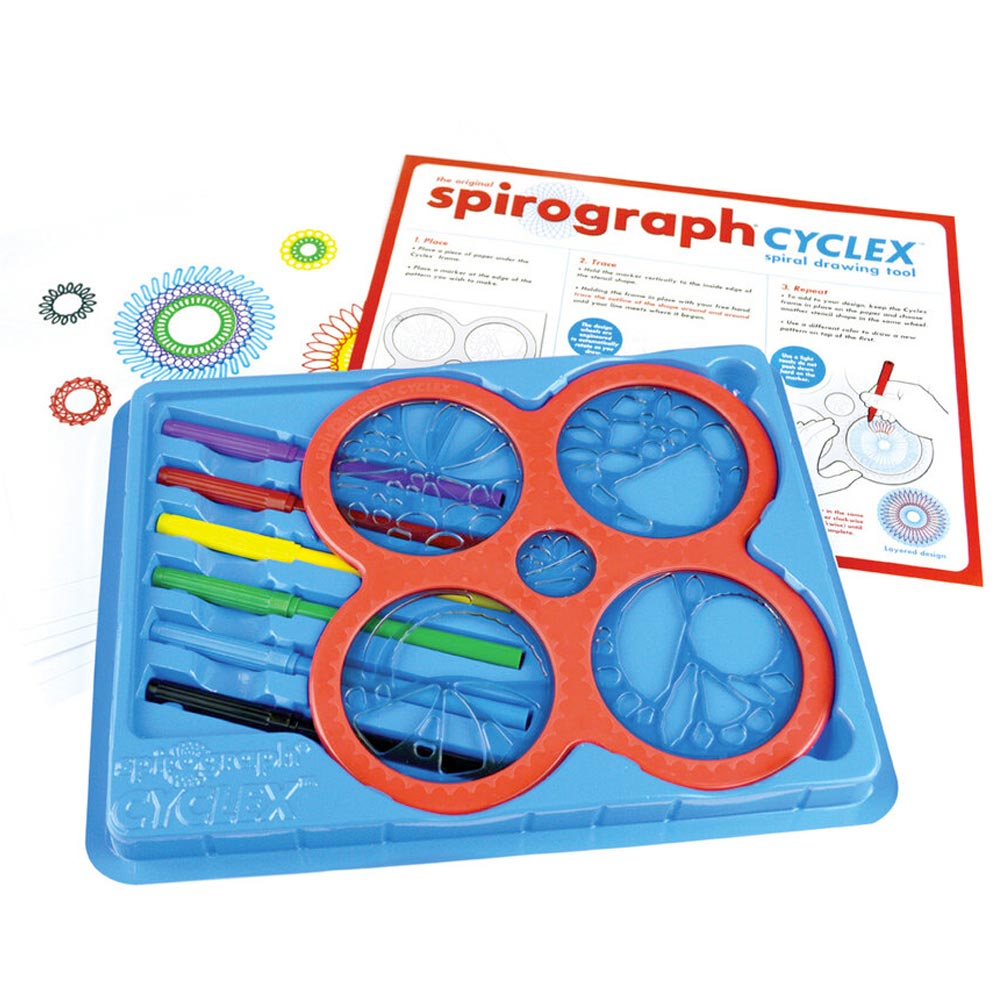The Original Spirograph CLG01000 Cyclex Spiral Drawing Tool