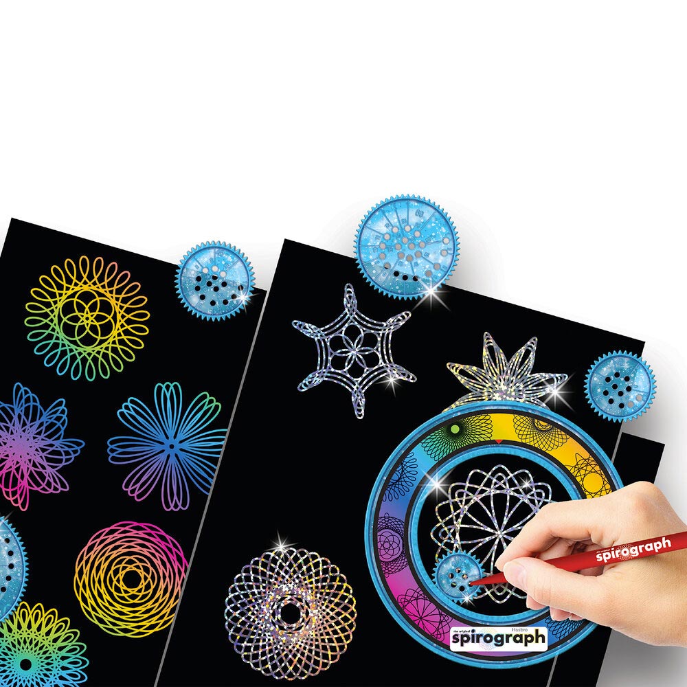 The Original Spirograph CLG03000 Scratch and Shimmer Set
