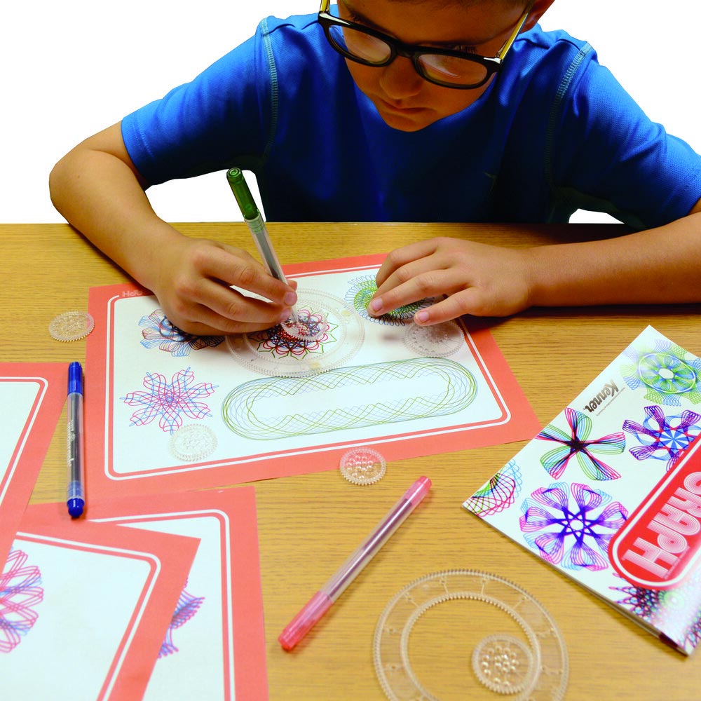 The Original Spirograph CLG06000 Retro Deluxe Set