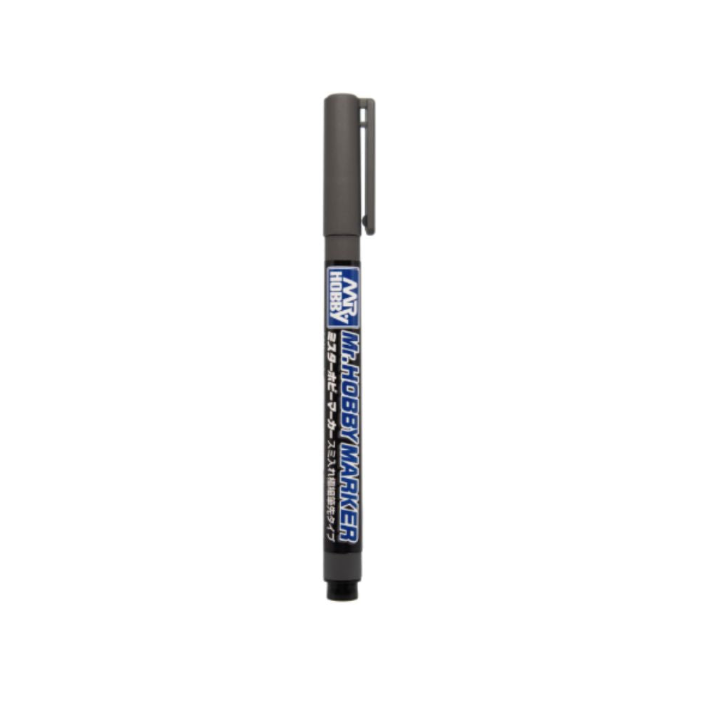 Mr. Hobby Gundam Marker Super Fine Tip Brush Pen Gray CM-102