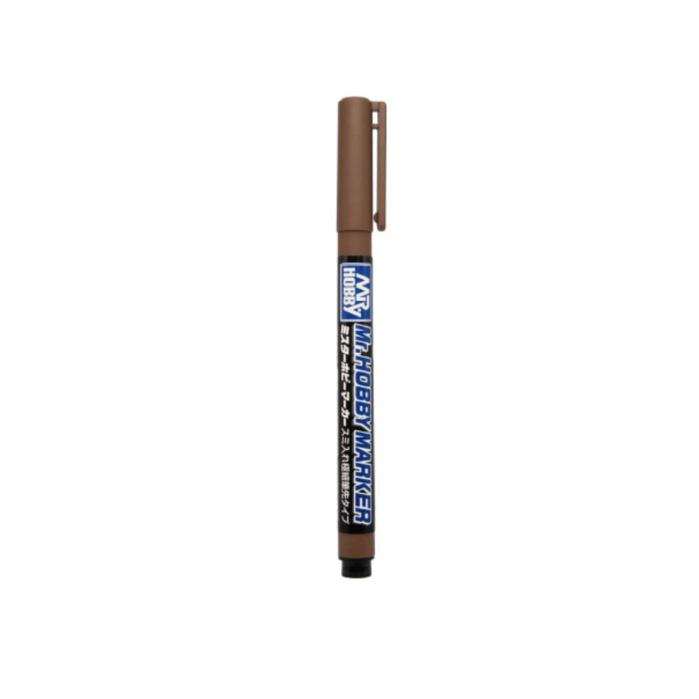 Mr. Hobby Gundam Marker Super Fine Tip Brush Pen Brown CM-103