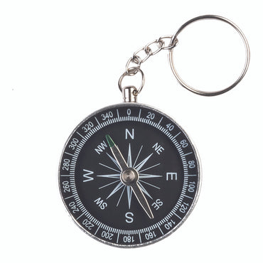 Legami Compass Metal Key Ring – Travel Accessory