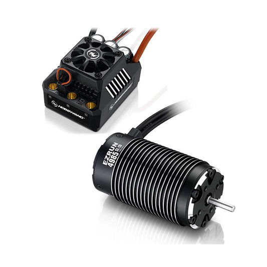 Hobbywing Combo EzRun MAX6 ESC 4985-1650Kv Motor (Black) 5mm 38010801
